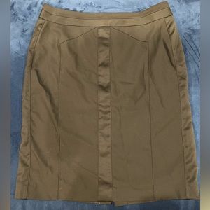 Ann Taylor tuxedo style, wool pencil skirt